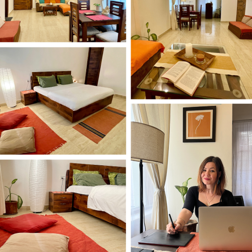Amrita Flat Upper Tapovan Rishikesh Airbnb by Yoli Amritae